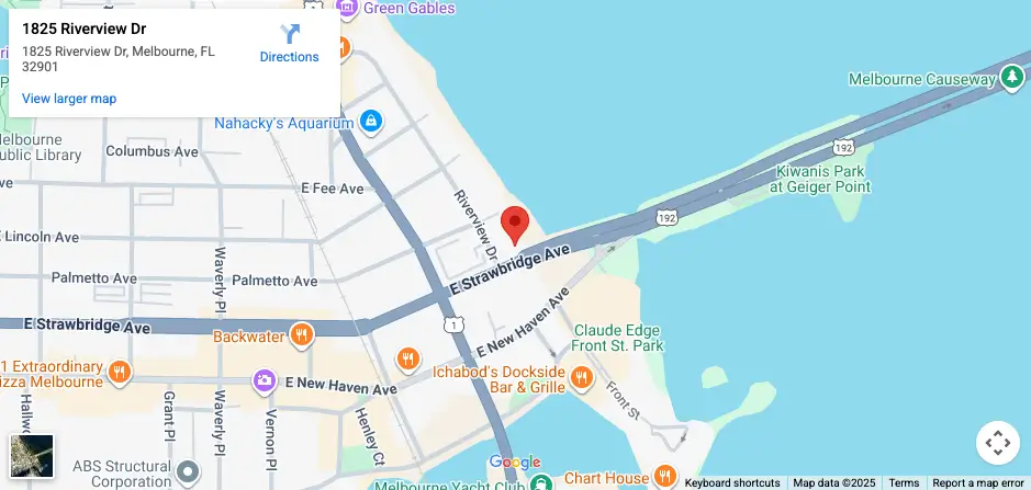 Map of Melbourne Office